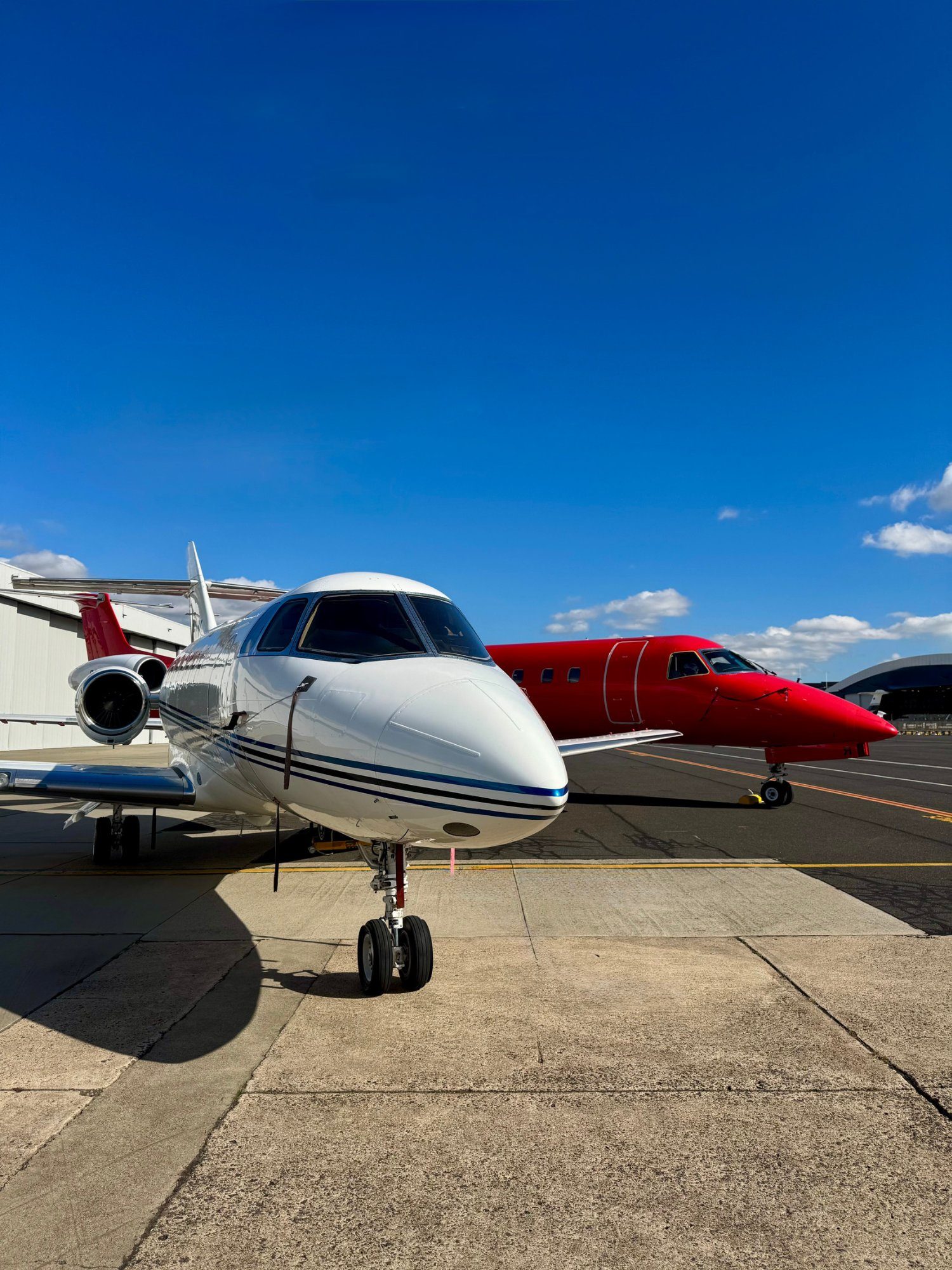 Hawker 800XPi VH-OTK on the ramp